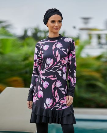Swimsuit Muslim Large Size Conservative Female
