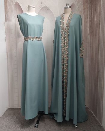 Muslim Two-piece Set Plus Size Robe